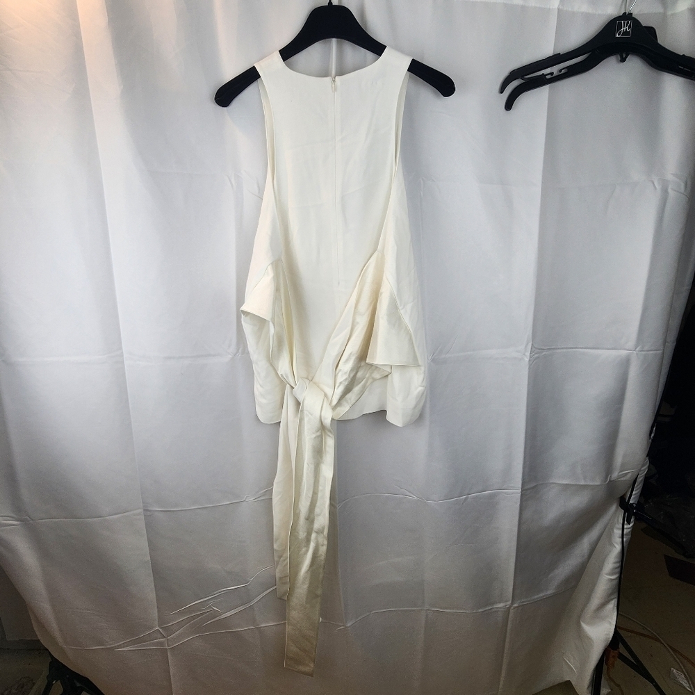 Haider Ackermann Runway White Coronus Drape Top size 8(40) BNWT - Picture 12 of 14